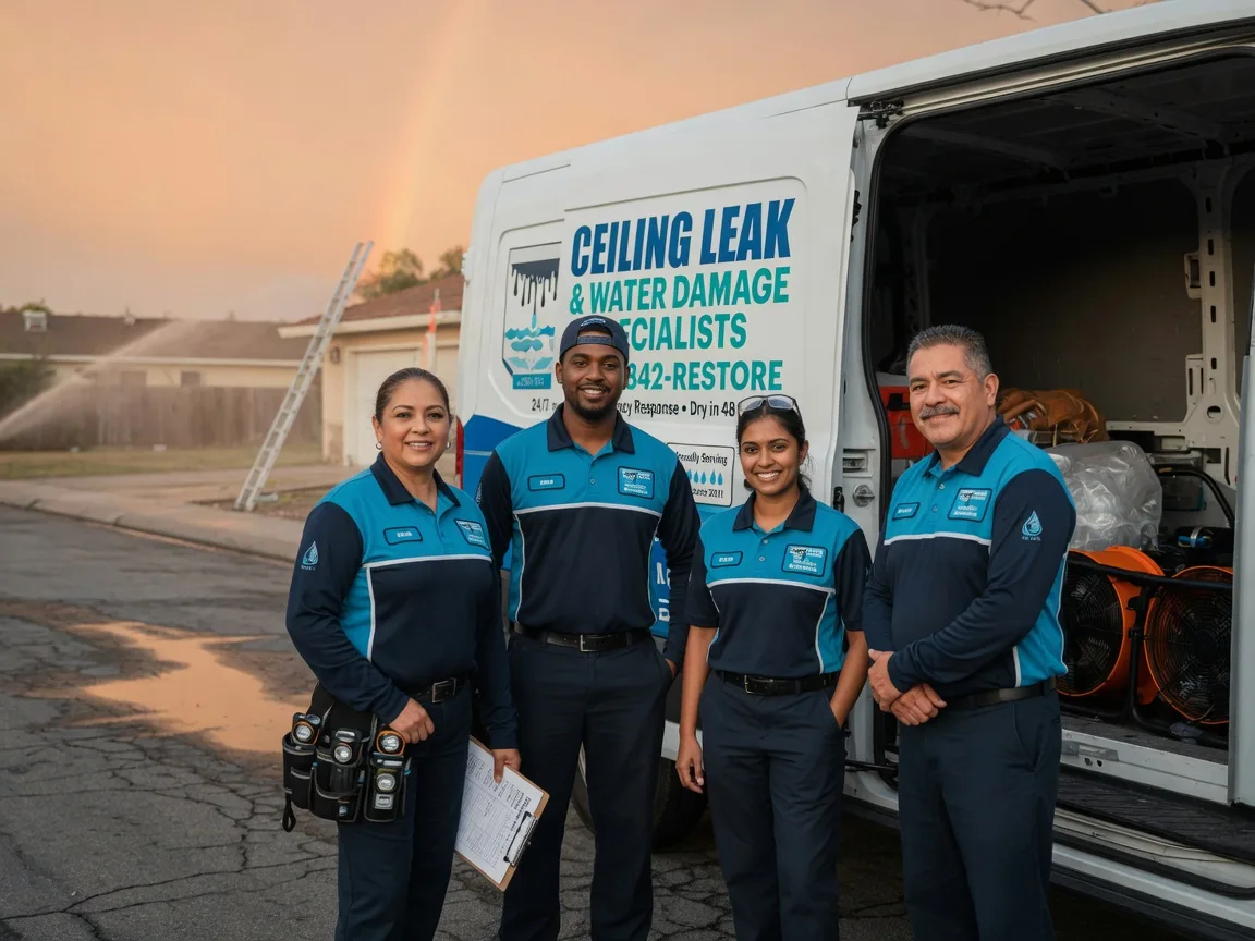 Ceiling Leak Cleanup company in Arcadia, OH