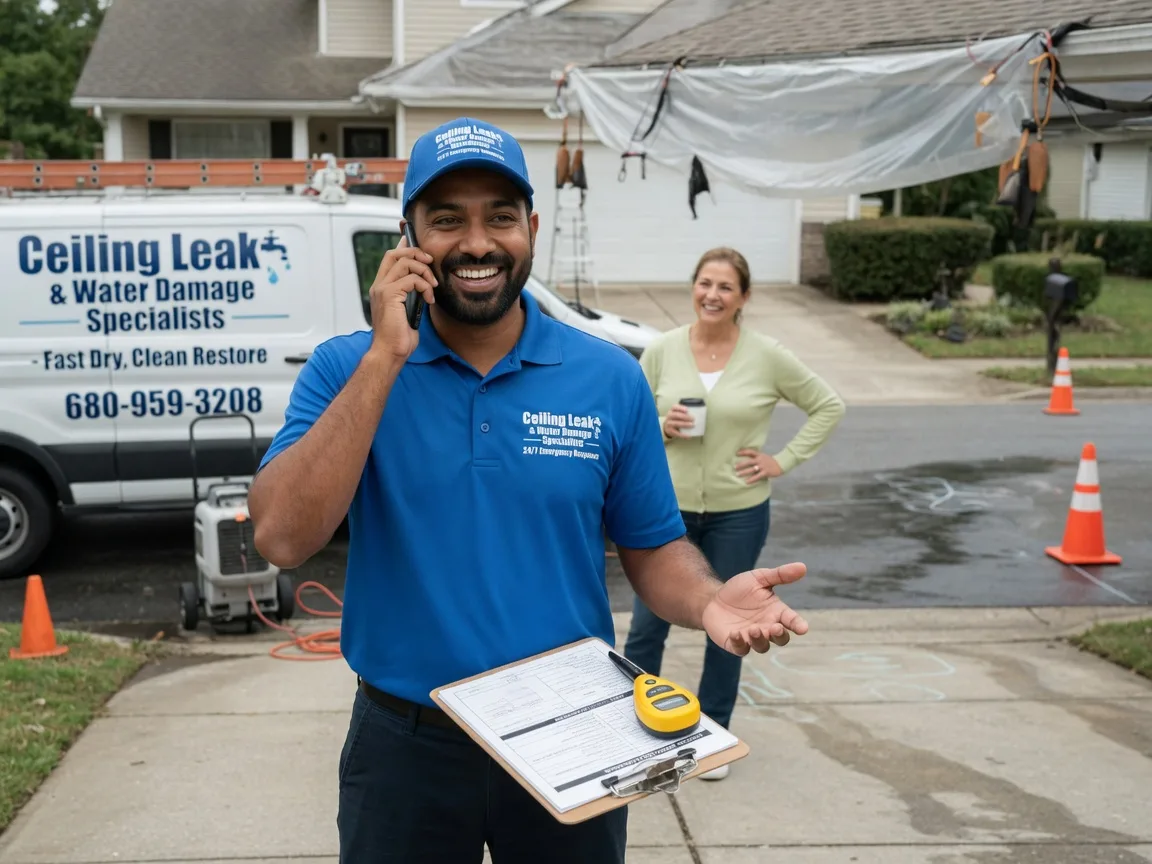 Ceiling Leak Cleanup Arcadia, OH FAQs