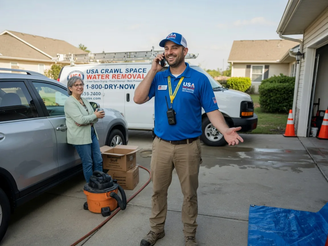 Crawl Space Water Removal Arcadia, OH FAQs